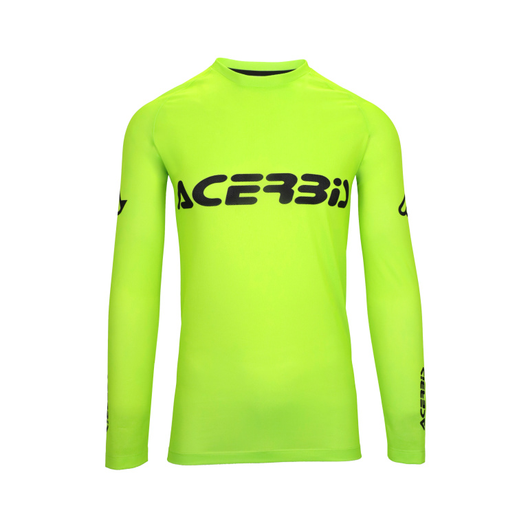 Джерси Acerbis J-WINDY VENTED LIMELIGHT Green/Black — изображение 2