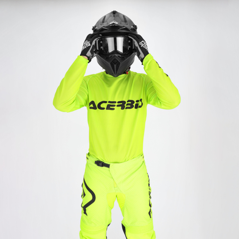Джерси Acerbis J-WINDY VENTED LIMELIGHT Green/Black — изображение 7