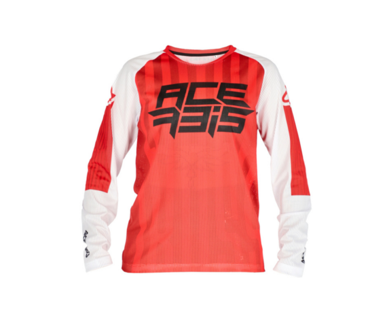Джерси детское Acerbis MX J-WINDY FIVE KID VENTED Red/White