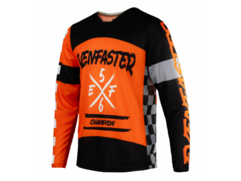 Джерси STARKS Base Cross KIDS Оранжевый/Черный