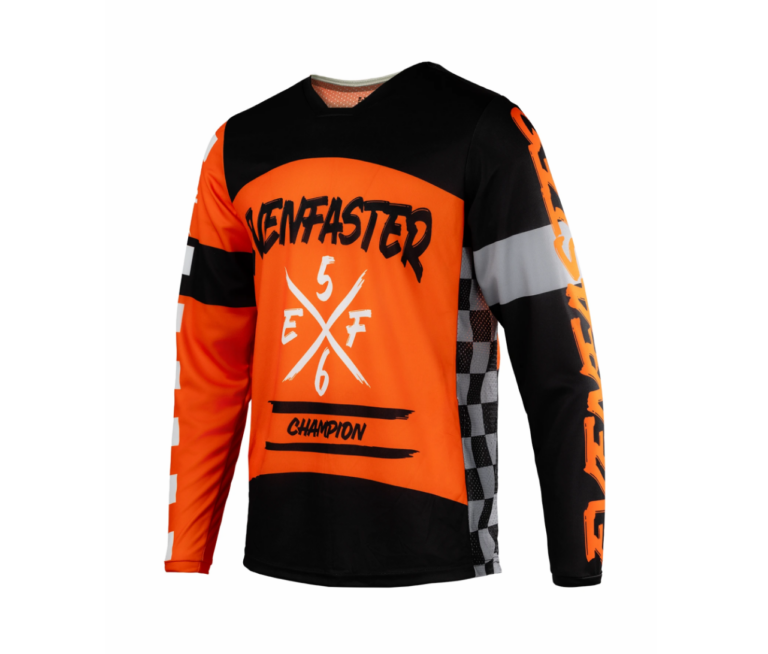 Джерси STARKS Base Cross KIDS Оранжевый/Черный