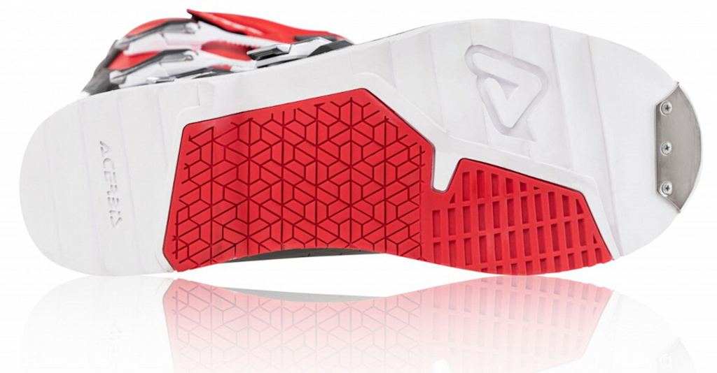 Мотоботы кроссовые Acerbis X-RACE Red/Grey — изображение 2