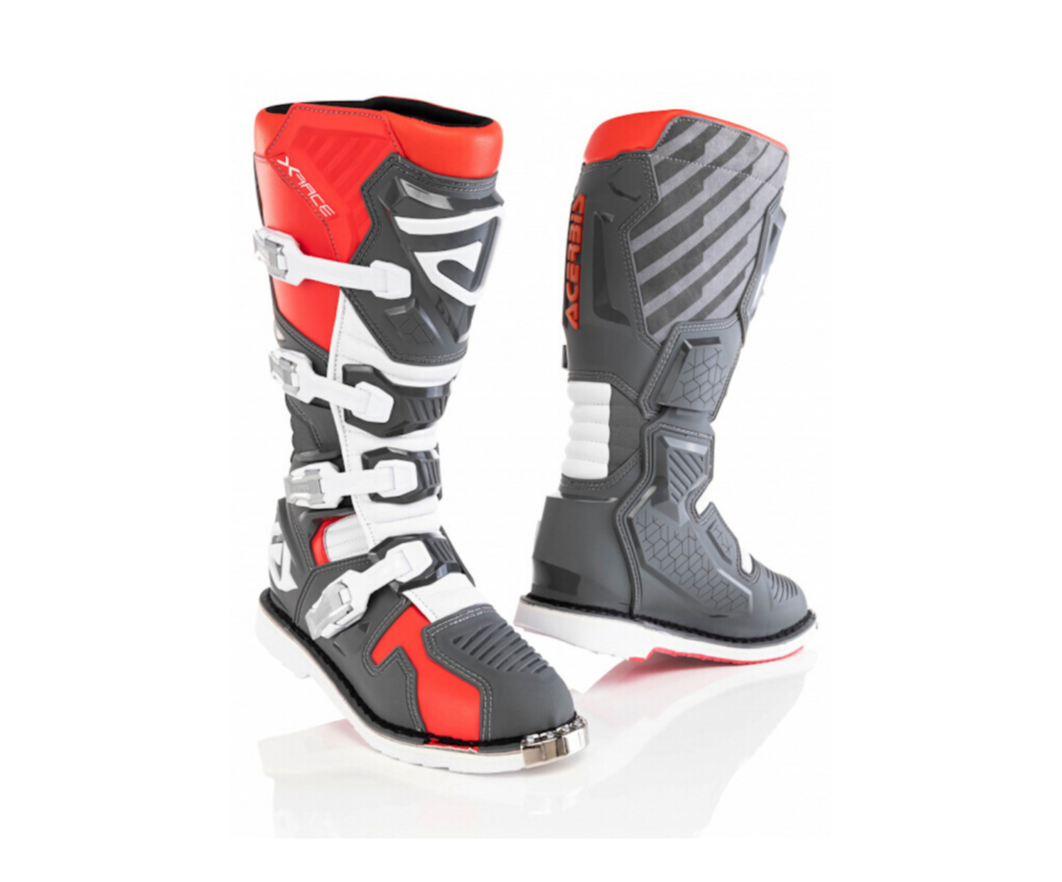 Мотоботы кроссовые Acerbis X-RACE Red/Grey