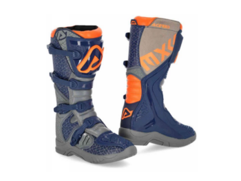 Мотоботы кроссовые Acerbis X-TEAM Blue/Grey
