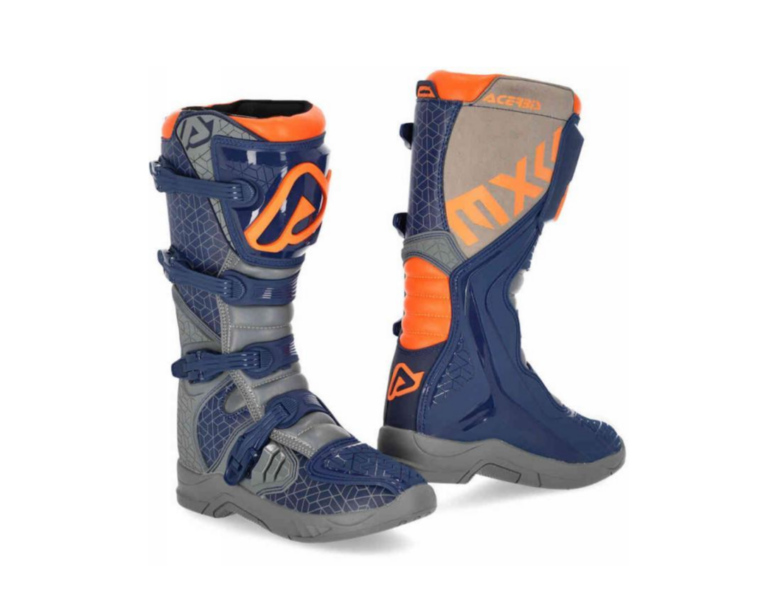 Мотоботы кроссовые Acerbis X-TEAM Blue/Grey