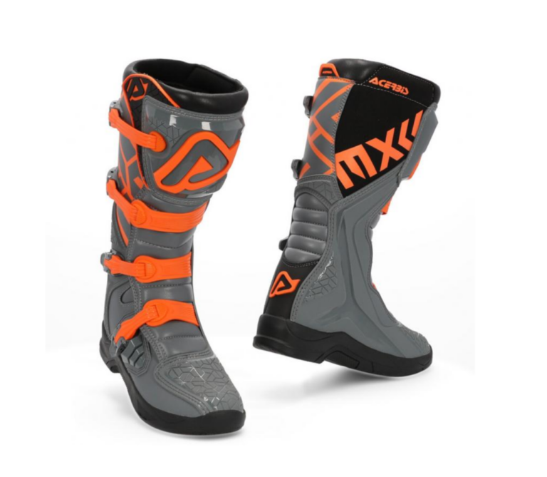Мотоботы кроссовые Acerbis X-TEAM Grey/Orange
