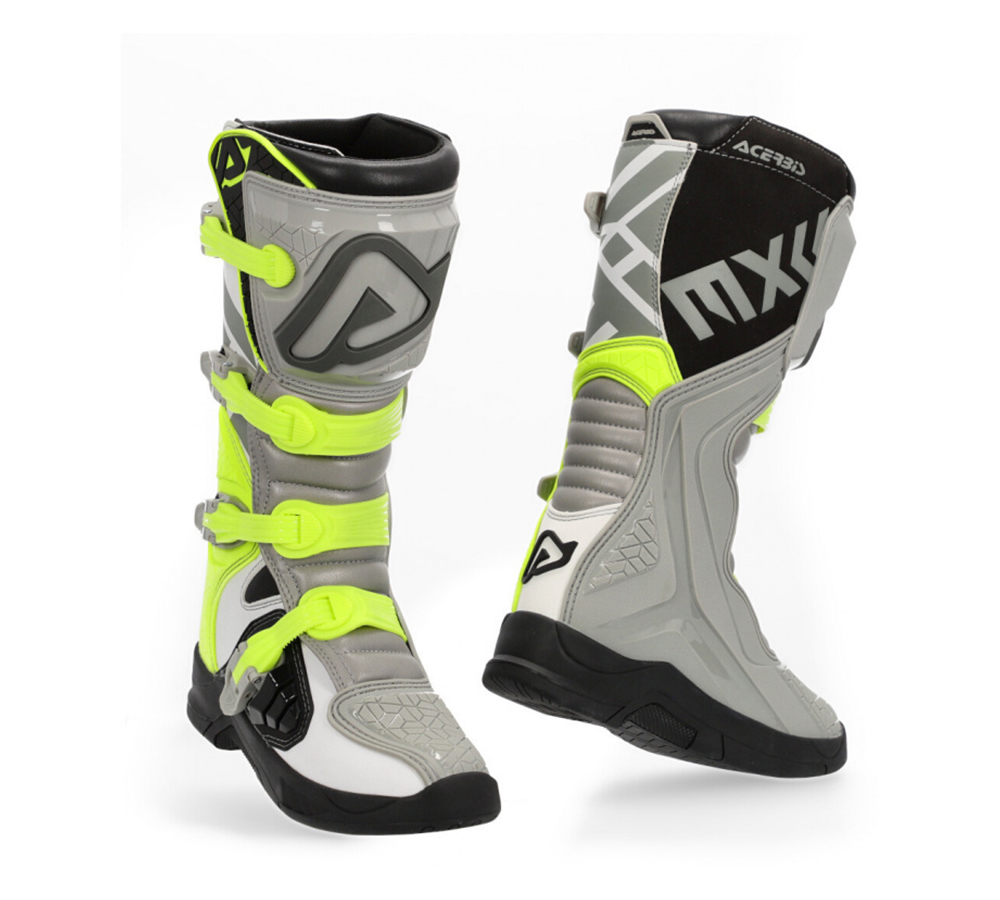 Мотоботы кроссовые Acerbis X-TEAM Grey/Yellow