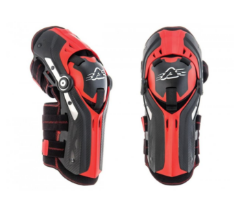 Наколенники шарнирные Acerbis GORILLA KNEE Black/Red