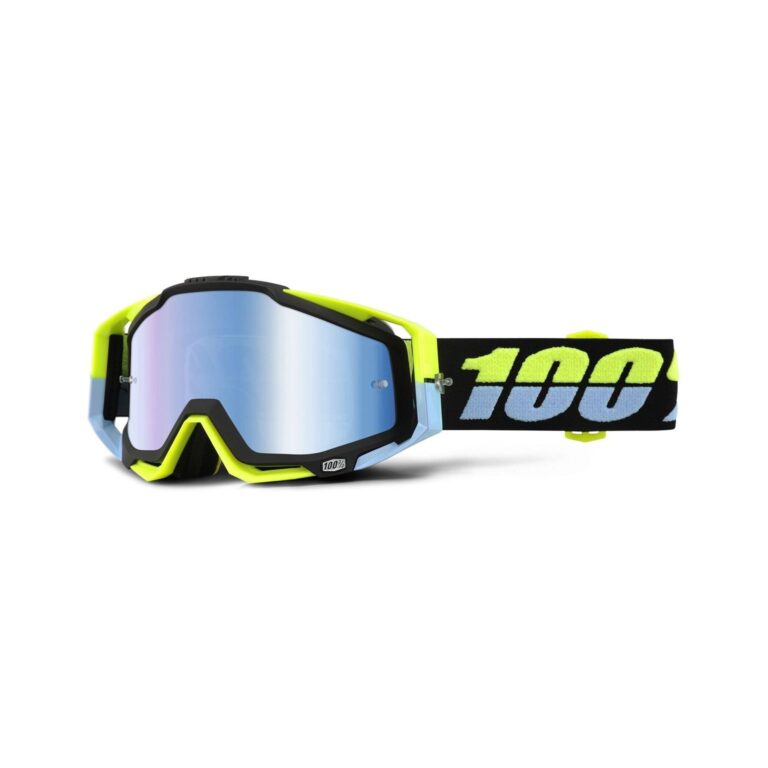 Очки кроссовые 100% STRATA MX Replica Grey-Yellow