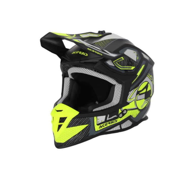 Шлем Acerbis LINEAR 22-06 Black/Fluo-Yellow