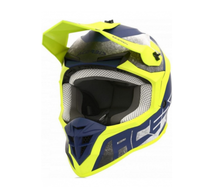 Шлем Acerbis LINEAR Yellow/Blue