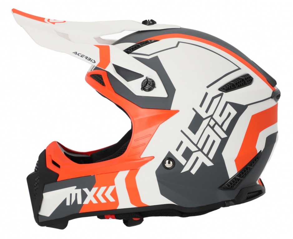 Шлем Acerbis PROFILE 5 22-06 White/Orange — изображение 6