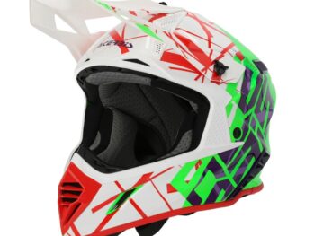 Шлем Acerbis X-TRACK 22-06 Green/White