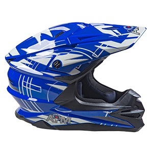 Шлем AiM JK803S Blue/White — изображение 5