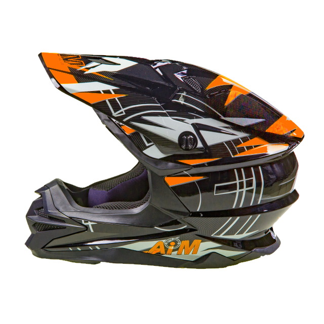 Шлем AiM JK803S Orange/Black