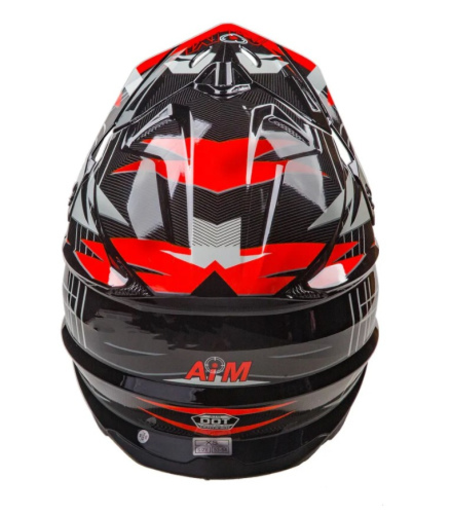 Шлем AiM JK803S Red/Black — изображение 3
