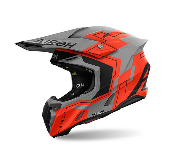 Шлем Airoh TWIST 3 DIZZY Orange Fluo Matt