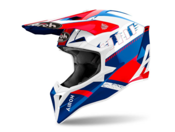 Шлем Airoh WRAAAP VISION Red/Blue Gloss