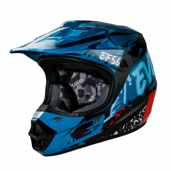 Шлем Starks EF56 Base MX Бирюза матовый