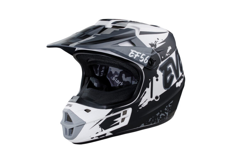 Шлем Starks EF56 Base MX Черно/Белый матовый