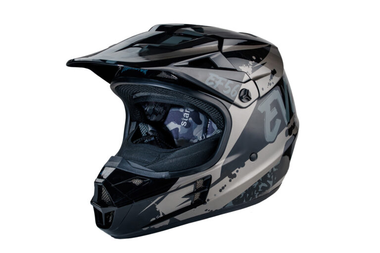 Шлем Starks EF56 Base MX Черный глянец