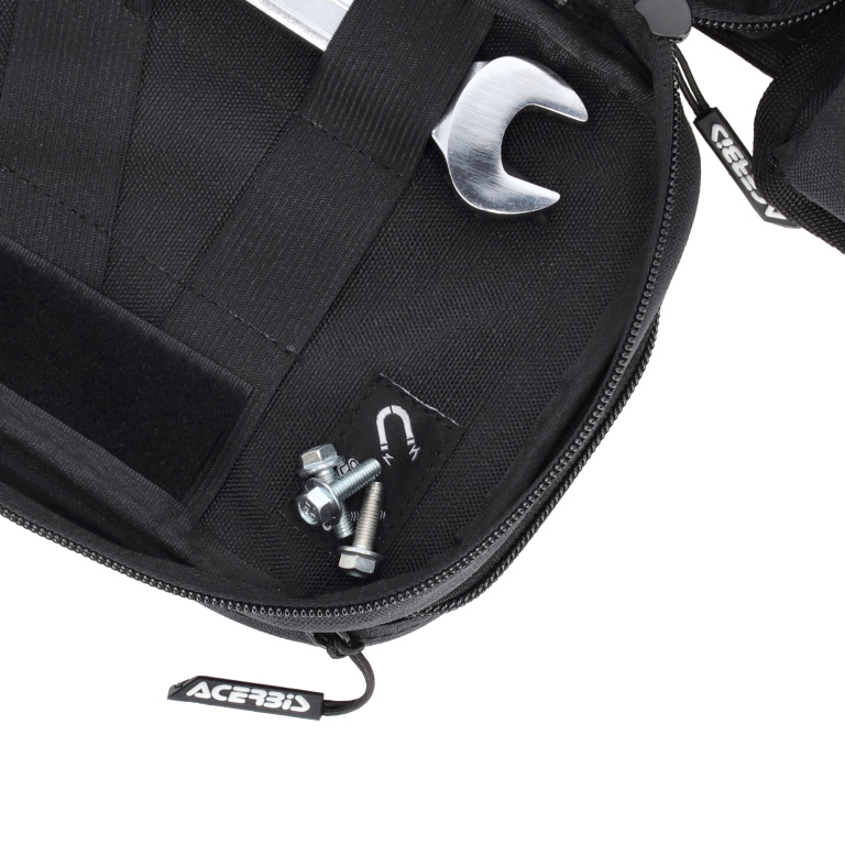 Сумка на пояс для инструментов Acerbis IMPACT LOGO Black/White — изображение 16