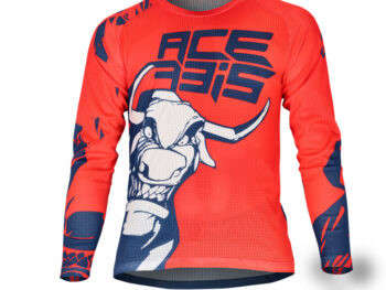Джерси детское Acerbis MX J-WINDY THREE KID VENTED Red/Blue
