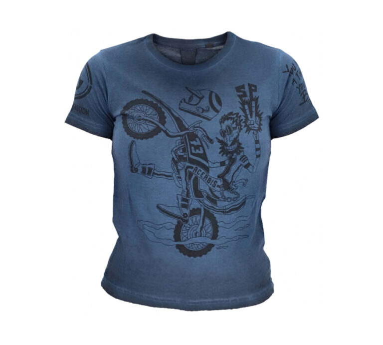 Футболка детская Acerbis SP CLUB WEELIE KID Blue 3