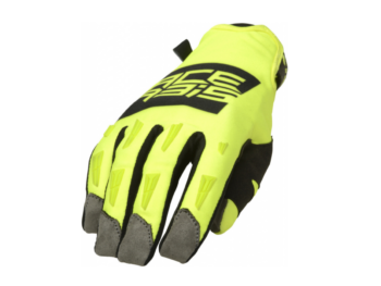 Перчатки Acerbis MX-WP HOMOLOGATED Black/Yellow