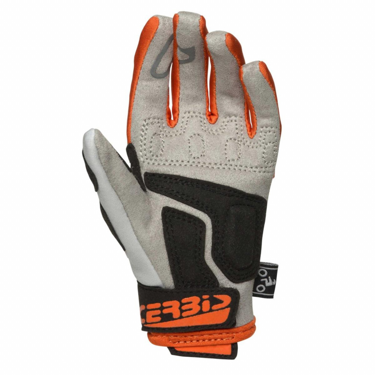 Перчатки детские Acerbis CE MX X-K KID Orange/Grey — изображение 2