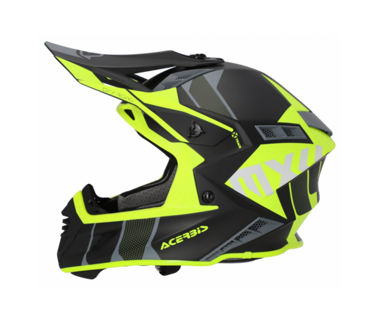 Шлем Acerbis X-TRACK 22-06 Black/Fluo-Yellow