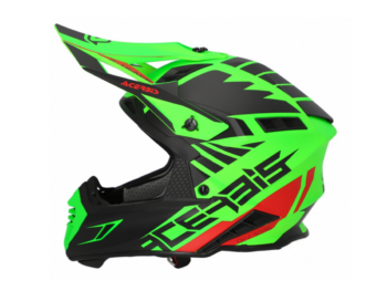 Шлем Acerbis X-TRACK 22-06 Fluo-Green/Black
