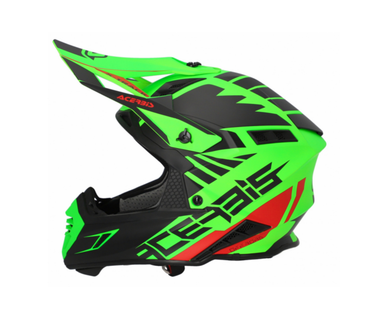 Шлем Acerbis X-TRACK 22-06 Fluo-Green/Black