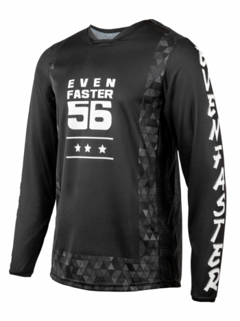 Джерси Starks EF56 Enduro PRO 2.0 Forest Черный/Белый