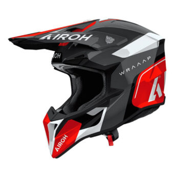 Шлем Airoh WRAAAP CONQUER Red Gloss
