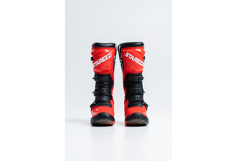 Мотоботы Starezzi Milano Red/Black/White — изображение 4