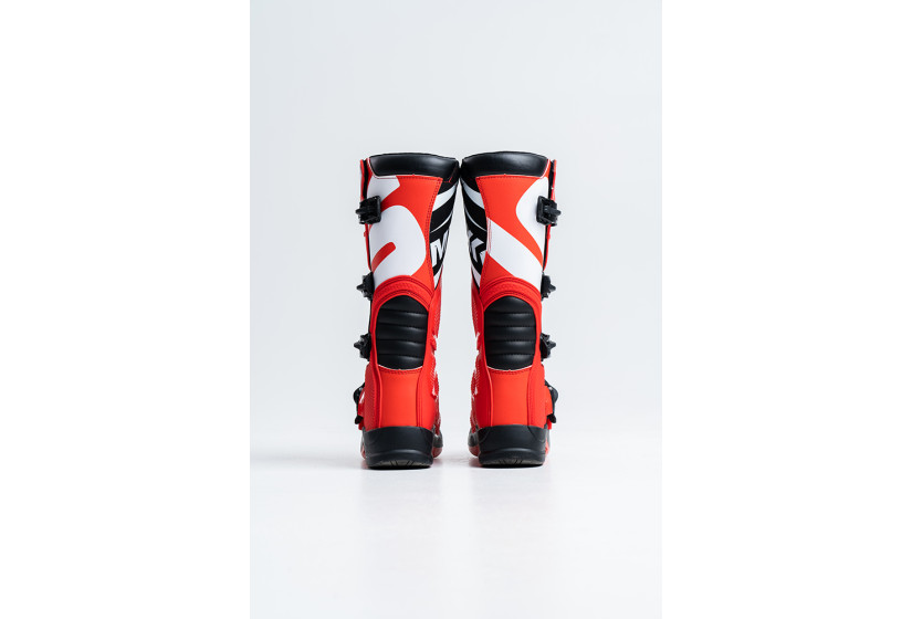Мотоботы Starezzi Milano Red/Black/White — изображение 6