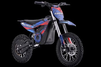 Питбайк электрический Gladiator E7 blue (48V2000W, 14/12)